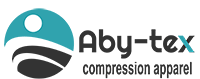Compression stockings, compression sleeves, compression leggings manufacturer and supplier –  Aby-Tex apparle limited Logo