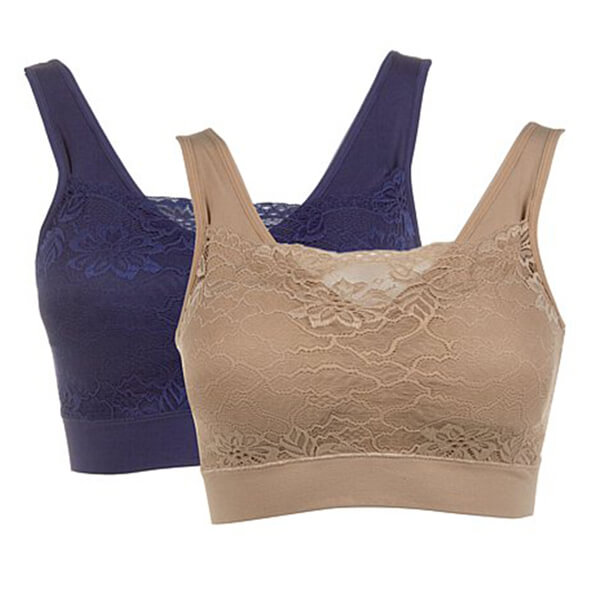 Seamless Bra with Lace